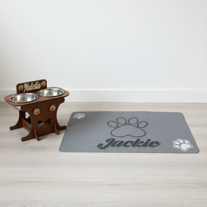 Tappetino Sotto Alzaciotola  Lavabile Antiscivolo