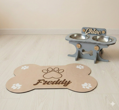 Tappetino Sotto Alzaciotola  Lavabile Antiscivolo